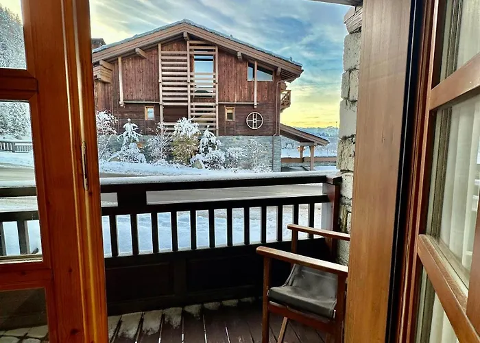 New! Charming 2-bedroom Close To Lifts Lägenhet Courchevel